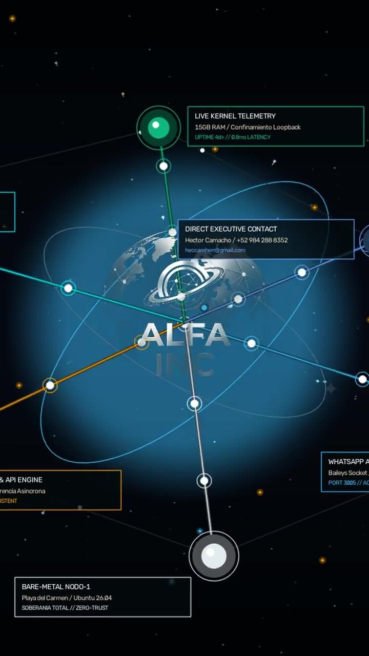 ALFA Vertical Reel Graphic